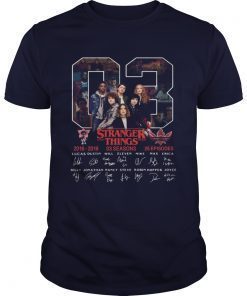 03 Stranger Things 2016 2019 03 seasons 25 episodes signature shirts