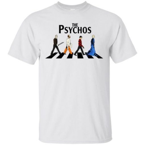 The Psychos Road Halloween Funny T-Shirt