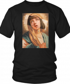 Pulp fiction virgin mary mixed mia wallace Shirt