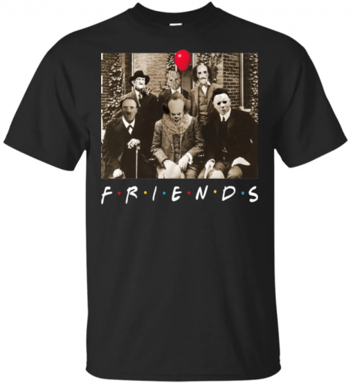 Horror Characters Friends Shirt