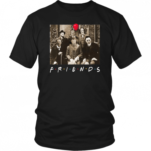 Psychodynamics Horror Characters Friends Shirt