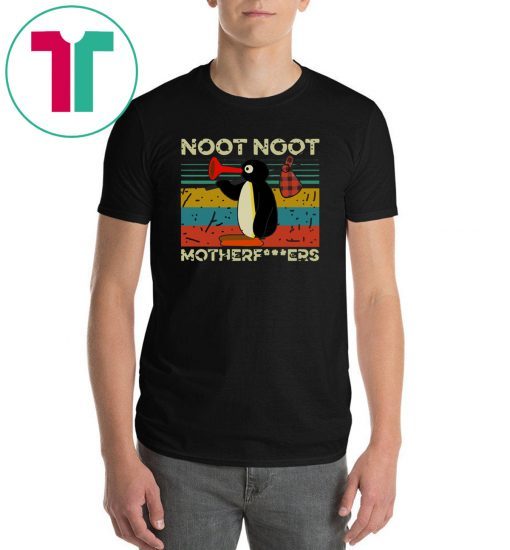 Pingu Noot Noot Motherfucker Vintage Tee Shirt