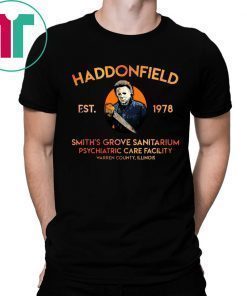 Michael Myers Haddonfield Est 1978 Smith’s Grove Sanitarium T-Shirt