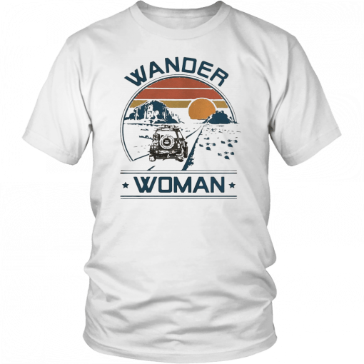 Camping Wander woman T-Shirt