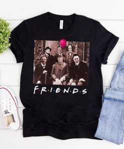 Team Psychodynamics Horror Characters Friends T-Shirt