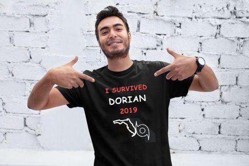 I Survived Hurricane Dorian 2019 Florida T-Shirt