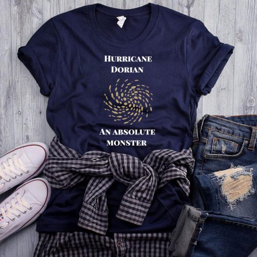 Hurricane Dorian tshirt Absolute Monster Florida Hurricane T-Shirt