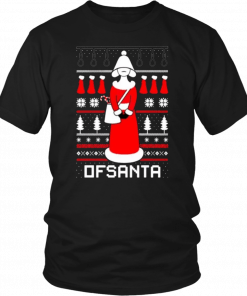 Santa’s Handmaid Ofsanta Christmas T-Shirt