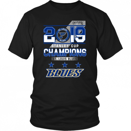 St Louis Blues 2019 Stanley Cup Champions T-Shirt