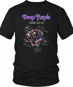 Deep Purple 1968 2019 signature T-Shirt