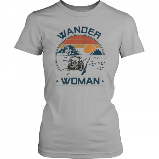 Camping Wander woman T-Shirt