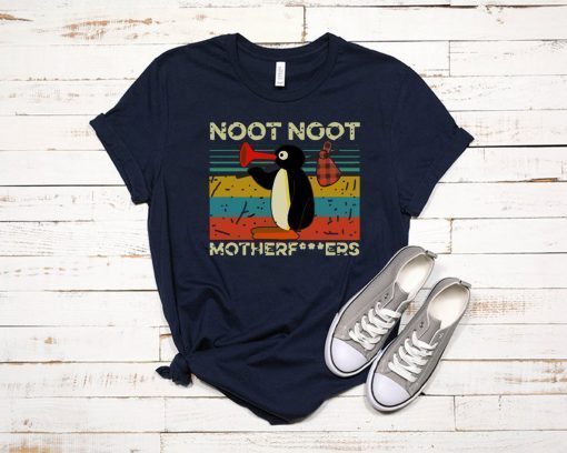 Pingu Noot Noot Motherfucker Vintage Tee Shirt