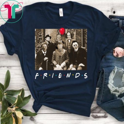 Horror Characters Friends T-Shirt