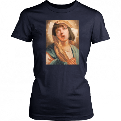 Pulp fiction virgin mary mixed mia wallace Shirt