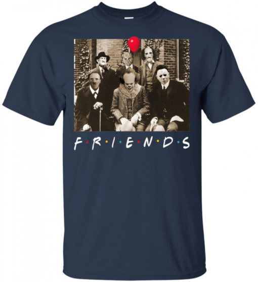 Horror Characters Friends Shirt