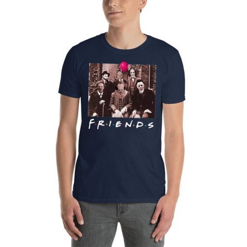 Team Psychodynamics Horror Characters Friends T-Shirt