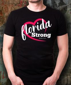 Dorian Hurricane Florida Strong Heart T-Shirt