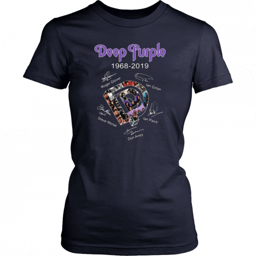 Deep Purple 1968 2019 signature T-Shirt