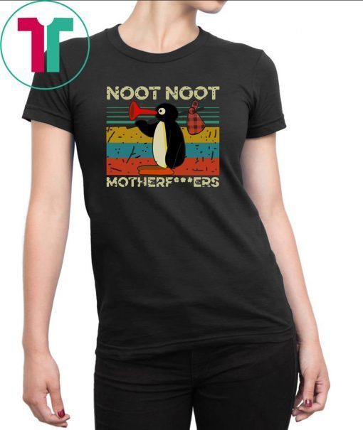 Pingu Noot Noot Motherfucker Vintage Shirt