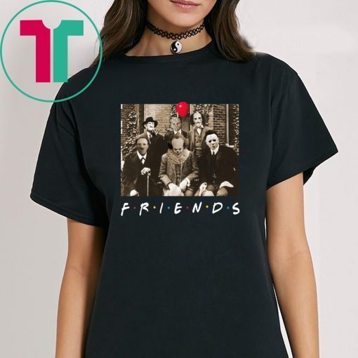 Horror Characters Friends T-Shirt