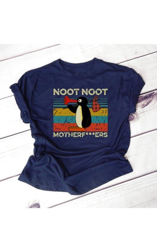 Pingu Noot Noot Motherfucker Vintage Shirt