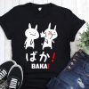 Anime baka rabbit slap japanese shirt