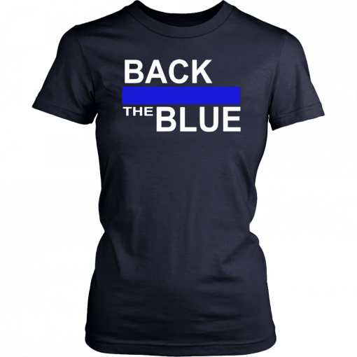 Back The Blue Mens Womens T-Shirt