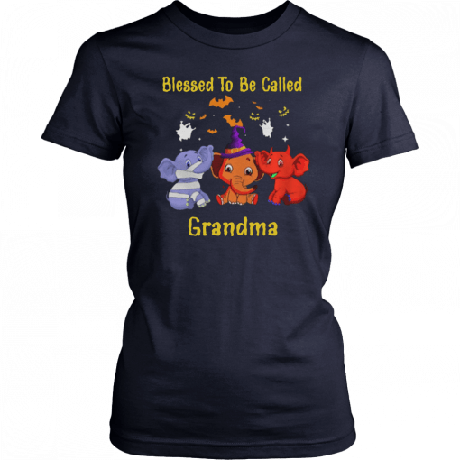 Blessed To Be Called Grandma Elephant TShirt