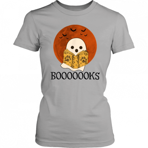 Booooooks Boo read Books Halloween 2019 Shirt