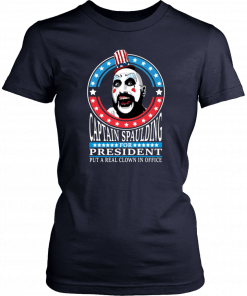 Captain Spaulding For President Tee Shirt