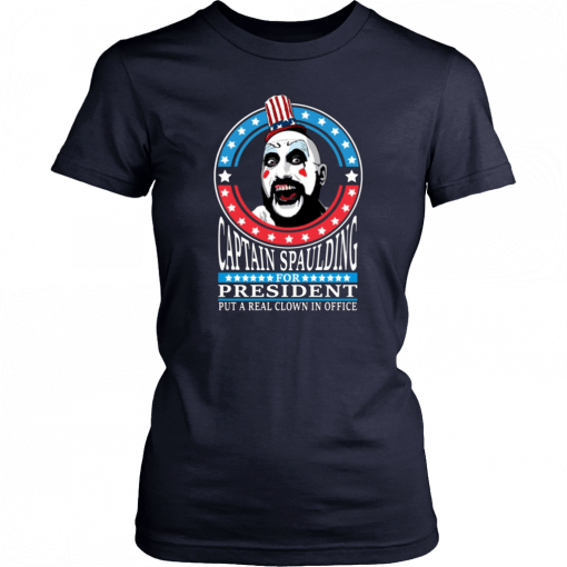 Captain Spaulding For President Tee Shirt