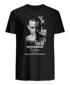 Chester bennington just cause you can’t see him doesn’t means he isn’t there 1976-2017 thank you for the memories T-Shirt