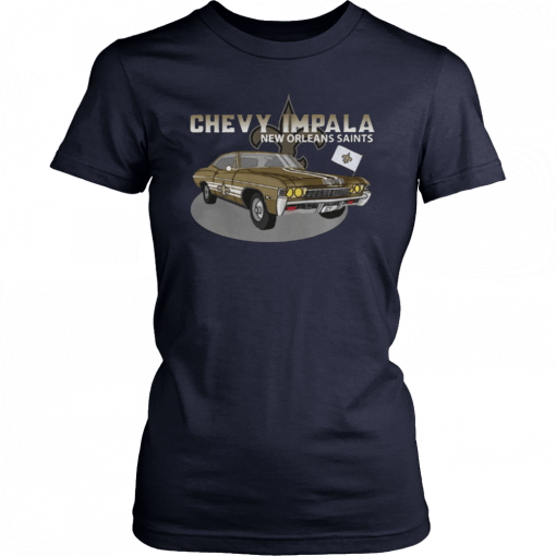 Chevy Impala 1967 New Orlean Saints T-Shirt