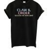 Claw And Order Seltzer Victims Unit T-Shirt