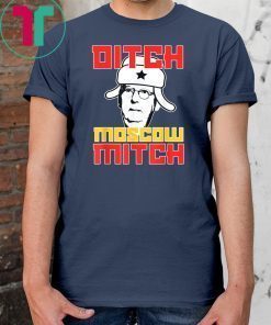 DITCH MOSCOW MITCH Senator McConnell Anti Turtle Face Meme T-Shirts