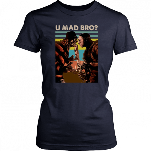 Freddy Krueger And Jason Voorhees U Mad Bro Funny Halloween Classic T-Shirt
