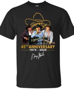 George Strait 45th Anniversary Signature T-Shirt