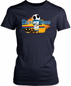 Jack Skellington Hug Dutch Bros Coffee Halloween T-Shirt