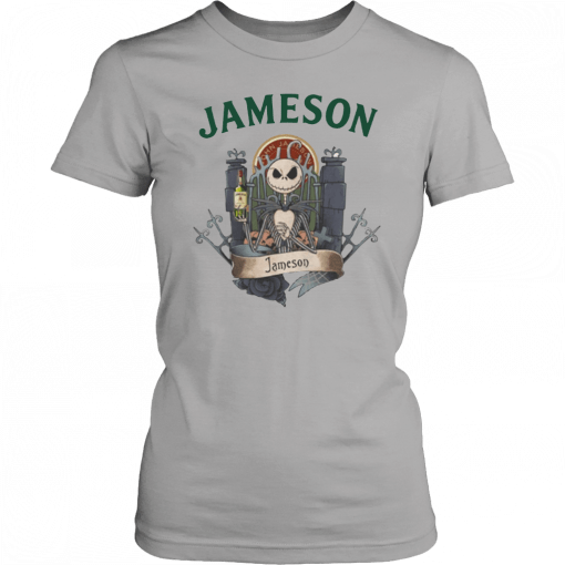 Jack Skellington Jameson Whiskey Tee Shirt