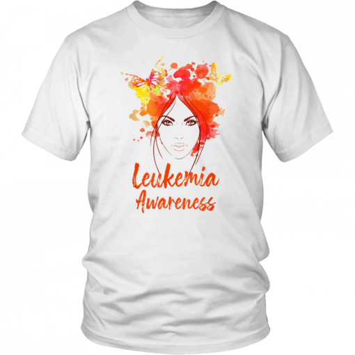 Leukemia Awareness Butterflies T-Shirt