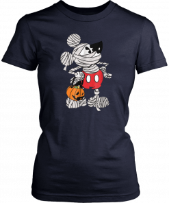 Mickey Mouse mummy Halloween Mens Womens T-Shirt