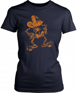 Mickey Mouse skull bone Unisex T-shirt