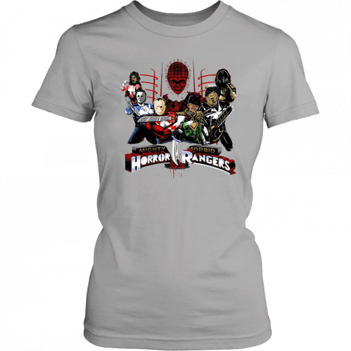 Mighty morbid horror rangers superheroes Gift T-Shirt