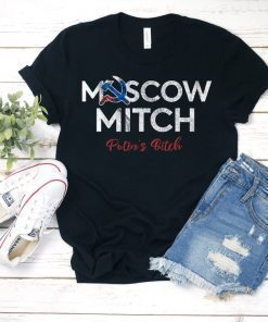 Moscow Mitch Putin's Bitch Ladies' short sleeve t-shirt