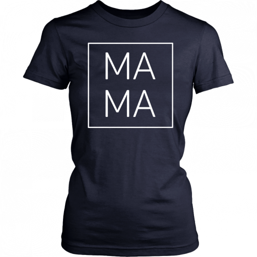 Mother's Day Mama Square T-Shirt