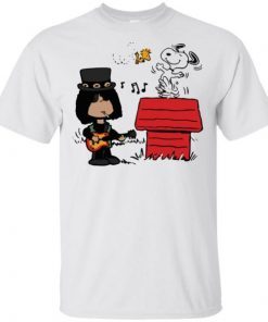 Slash and Snoopy shirts