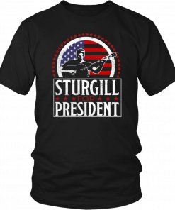 Sturgill For President American Flag T-Shirt