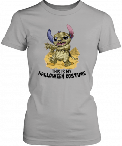 This Is My Halloween Costume Mummy Stitch Tee Shirt