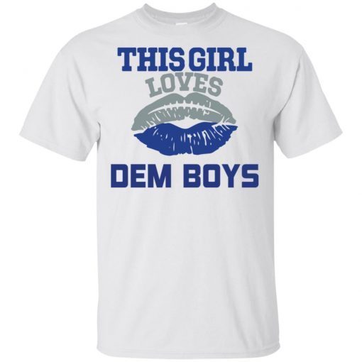 This girl loves Dem Boys shirts