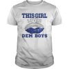 This girl loves dem boys lip shirt